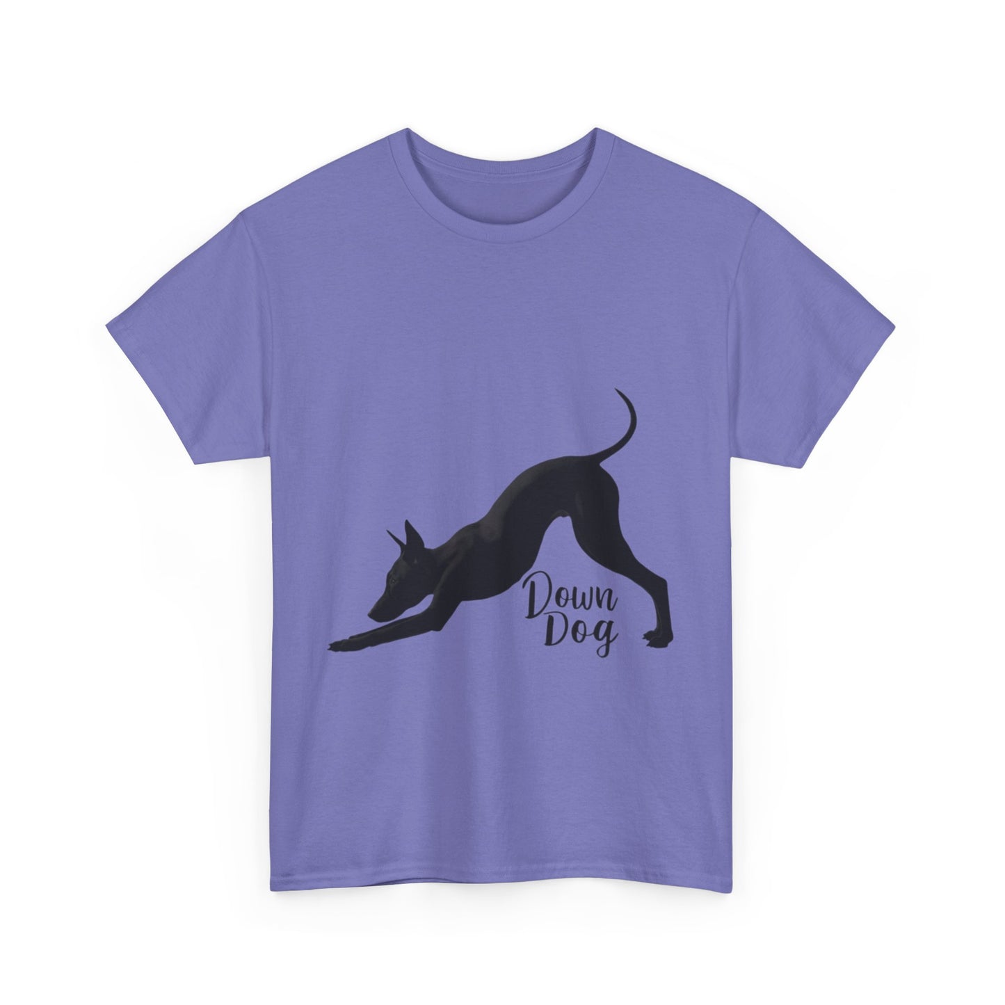 Unisex Down dog design T-shirt