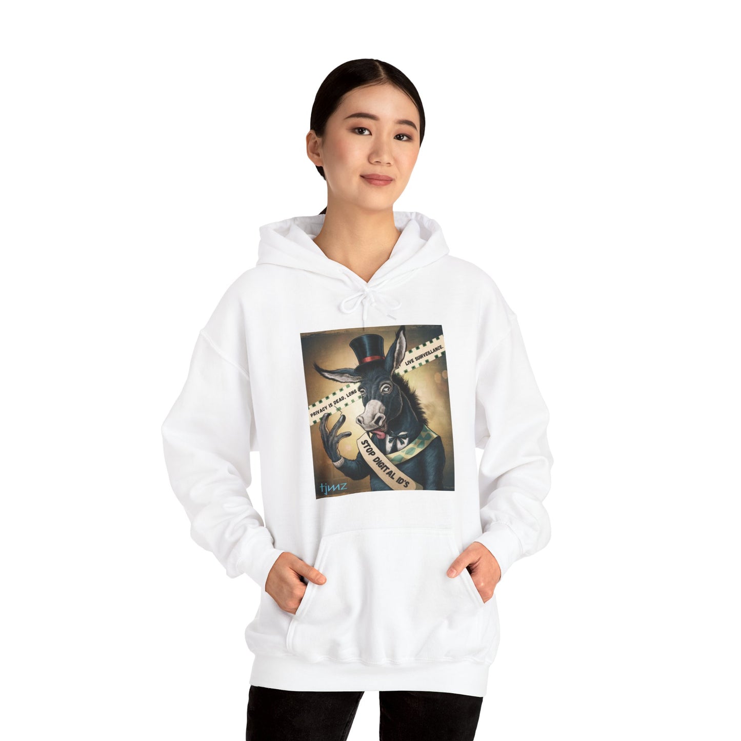 Unisex 'Privacy is dead' Hooded Sweatshirt