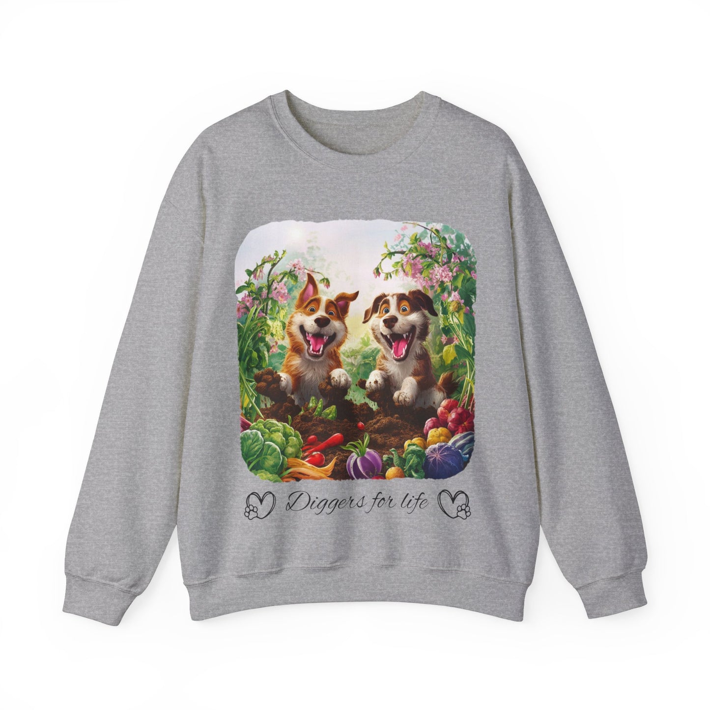 Unisex Diggers for life Crew-neck Sweatshirt