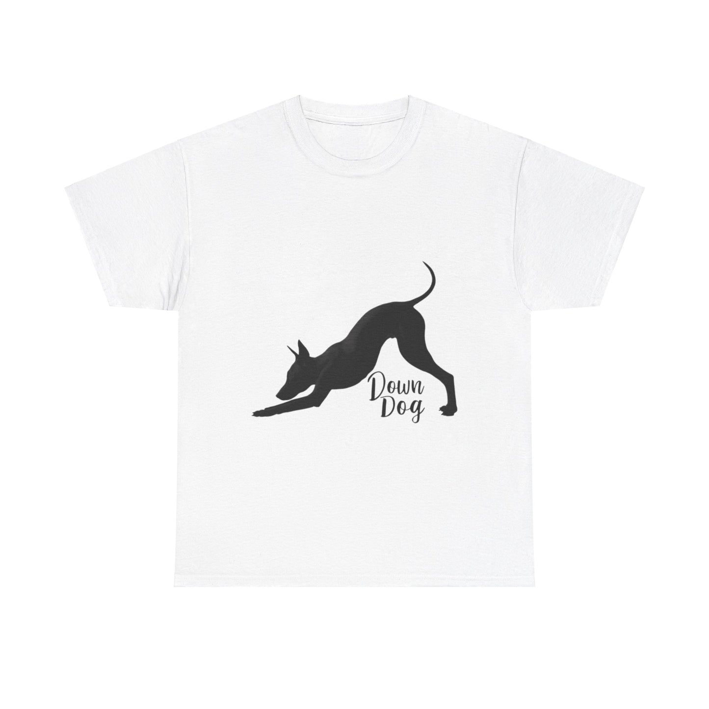 Unisex Down dog design T-shirt