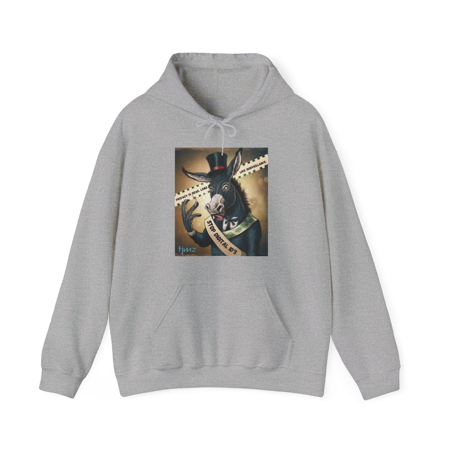Unisex 'Privacy is dead' Hooded Sweatshirt