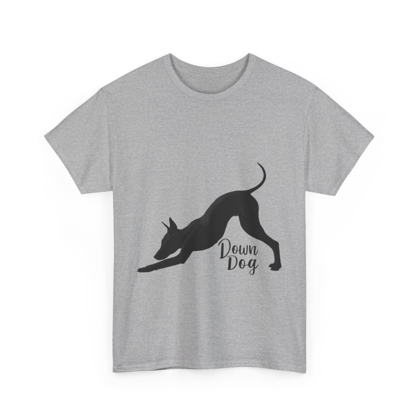 Unisex Down dog design T-shirt